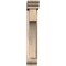 Ekena Millwork Westlake Traditional Smooth Bracket w/ Offset Brace, Douglas Fir, 5 1/2"W x 20"D x 32"H BKT0604X20X32WTL01SDF - alternate 3